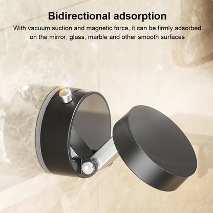 Foldable Magnetic Vacuum Car Phone Holder Foldable Suction Cup with Suction Cup Hands-Free Navigation for Iphone 16 15 Samsung