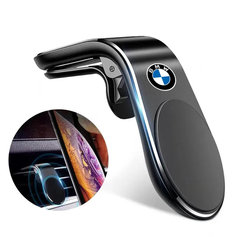 Magnetic Car Phone Holder Metal Stand Accessories for  M Performance E36 E46 E60 E90 E91 E92 E93 F30 F20 X1 X3 X5 X6 X7 G01